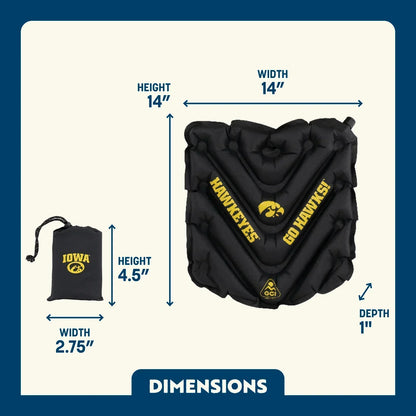 College V Seat™ Inflatable Stadium Cushion - Iowa Hawkeyes - Essential Set