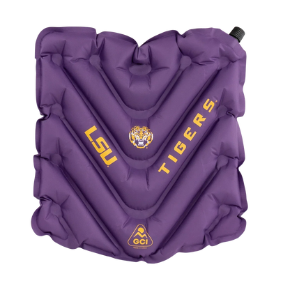College V Seat™ Inflatable Stadium Cushion - LSU Tigers - Travel Edit