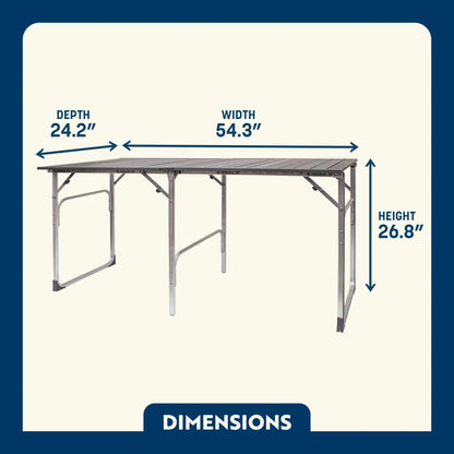 Slim-Fold Table - Modern Ready