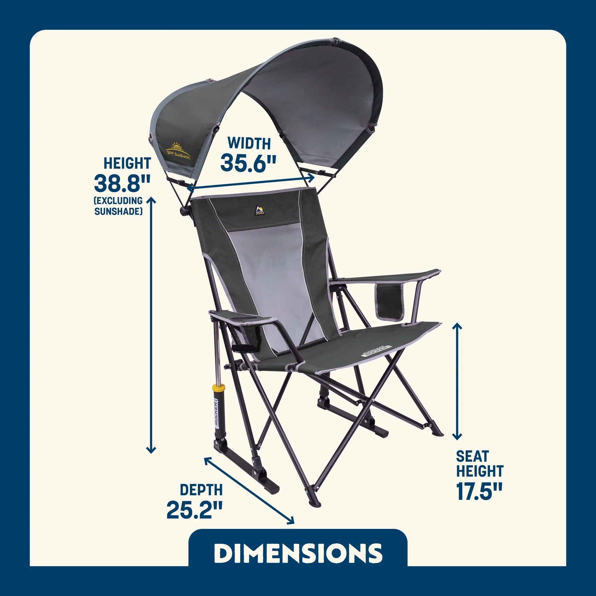 SunShade Rocker™ - Clean Scalp