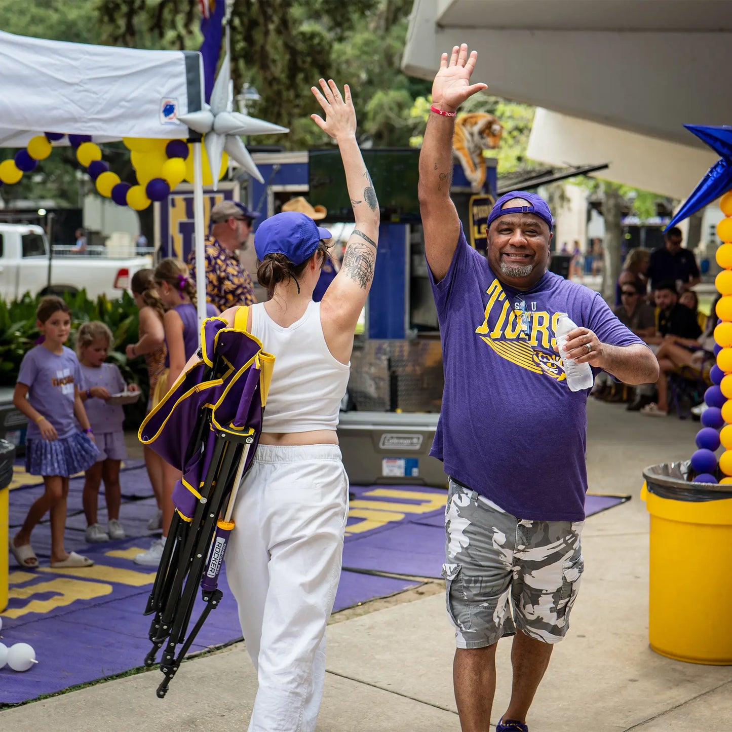 College Comfort Pro Rocker™ - LSU Tigers - Weekend Pair