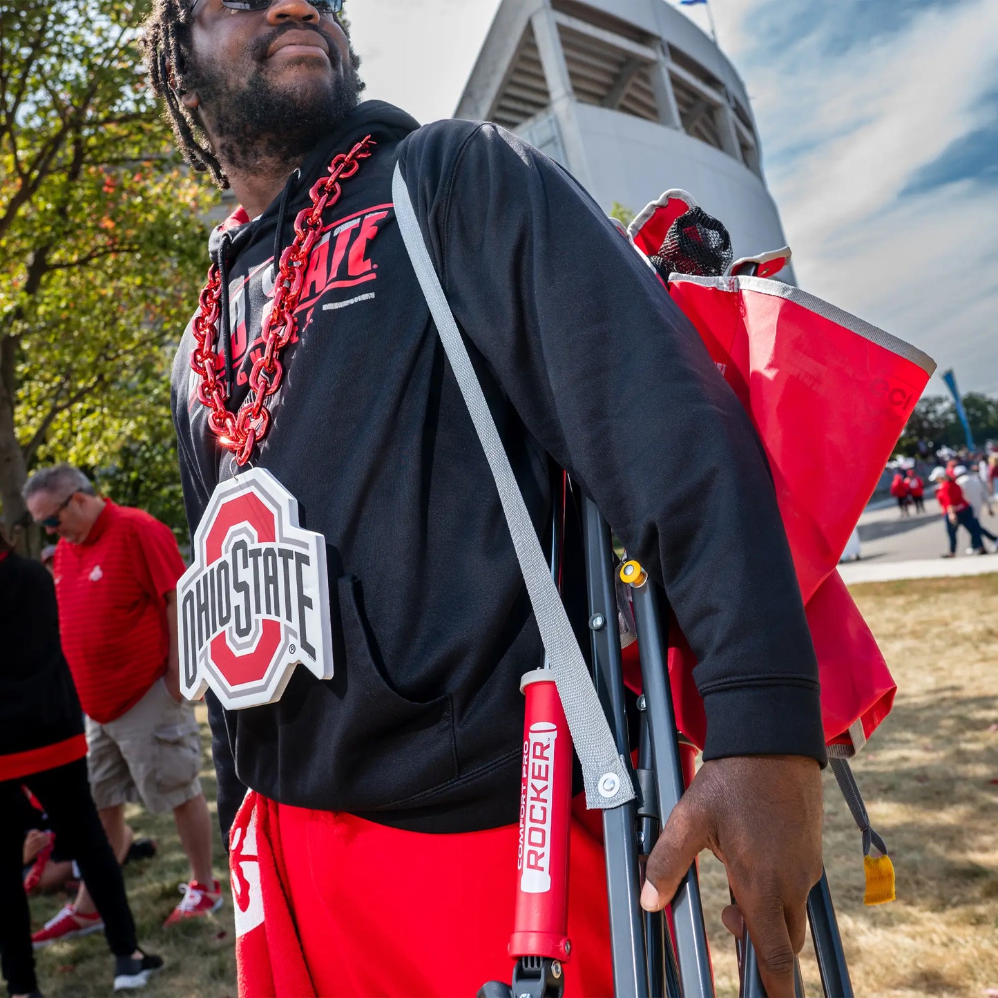 College Comfort Pro Rocker™ - Ohio State Buckeyes - Simple Edit