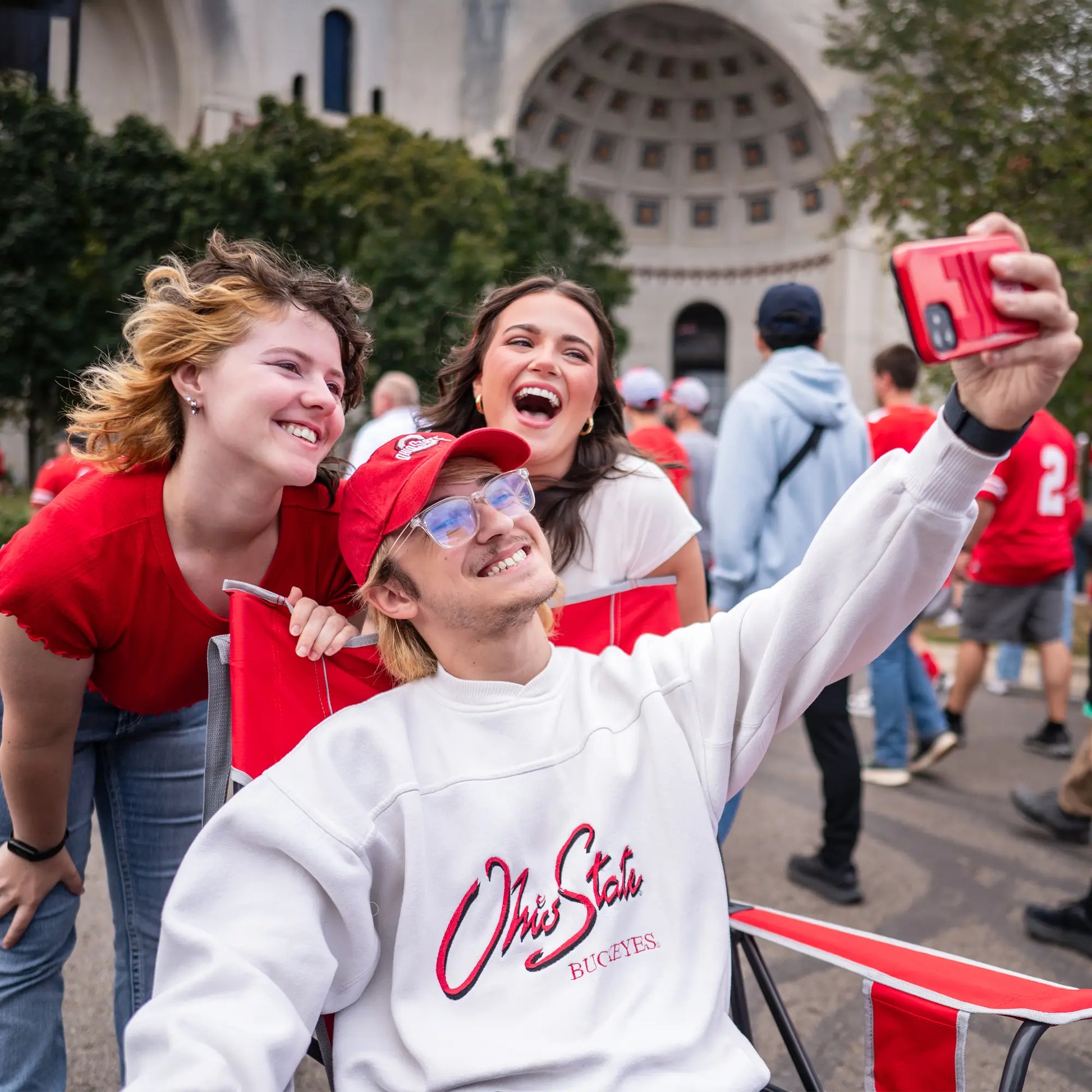 College Comfort Pro Rocker™ - Ohio State Buckeyes - Simple Edit